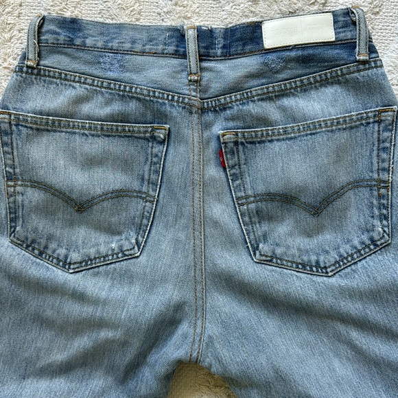 Re/Done Levi’s.  Size 29.  Distressed. - Picture 4 of 6